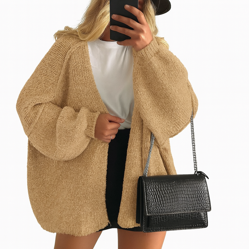 Oversized Cardigan Sweater