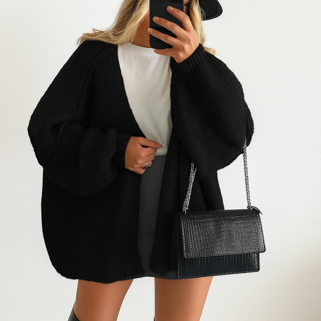 Oversized Cardigan Sweater