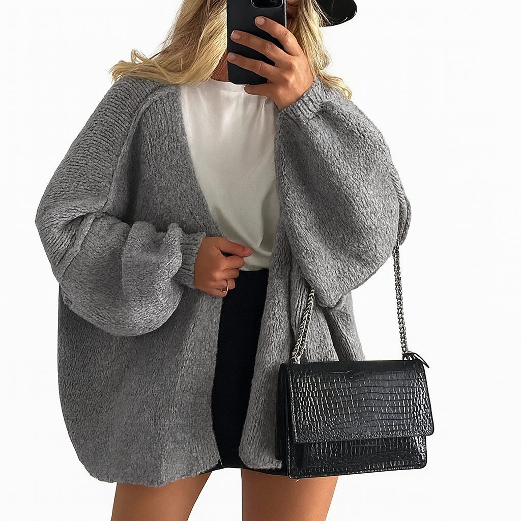 Oversized Cardigan Sweater